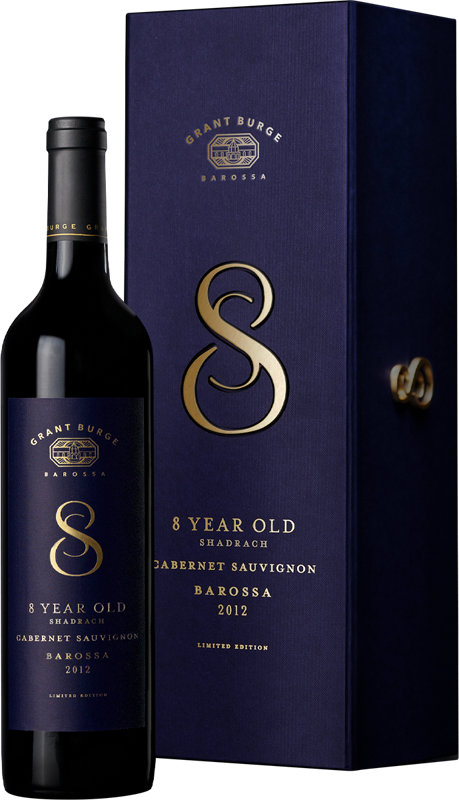 2012 Grant Burge Shadrach 8 Years Old Cabernet Sauvignon - 3 pack - Cork